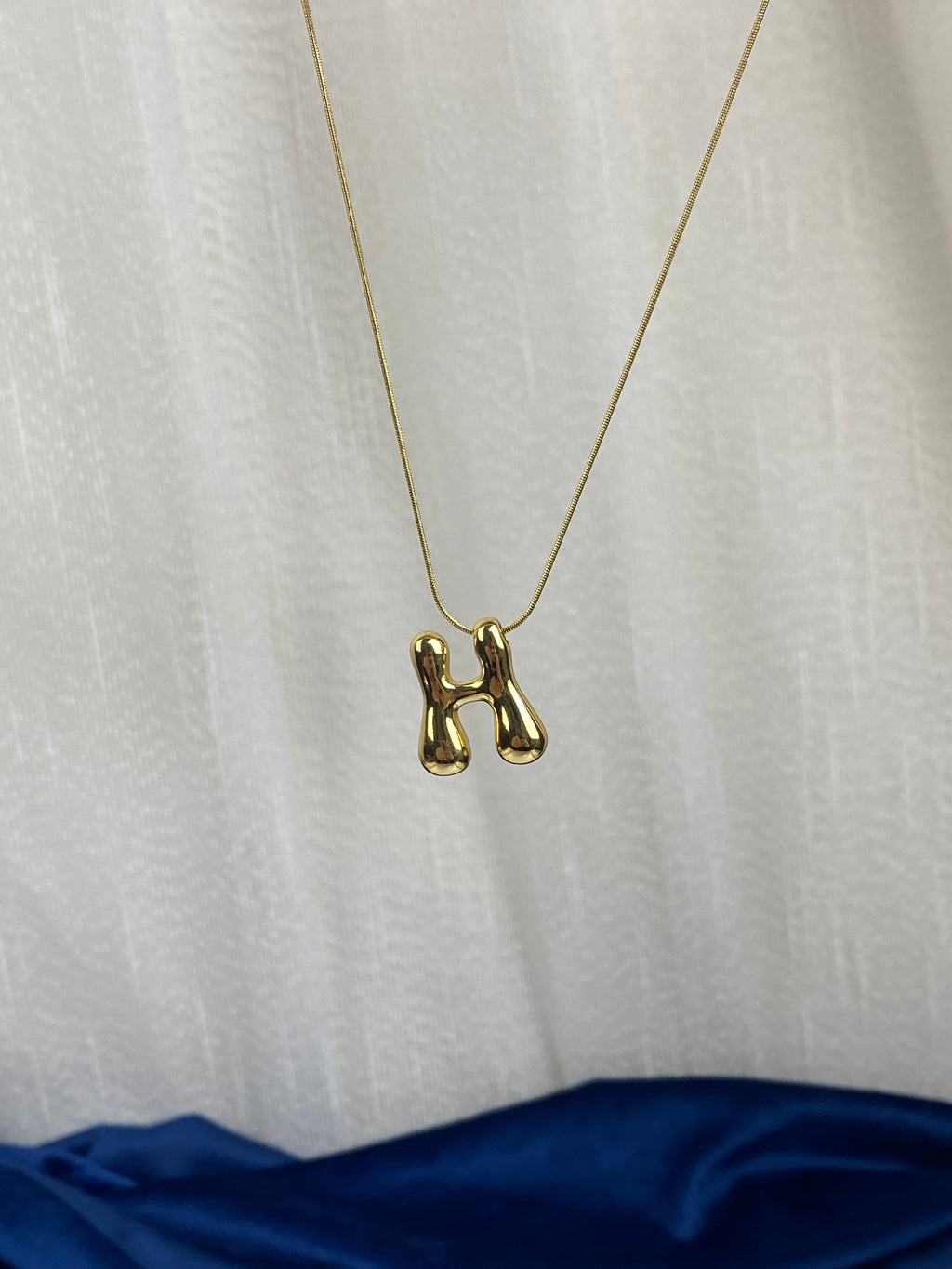 Gold bubble Necklace