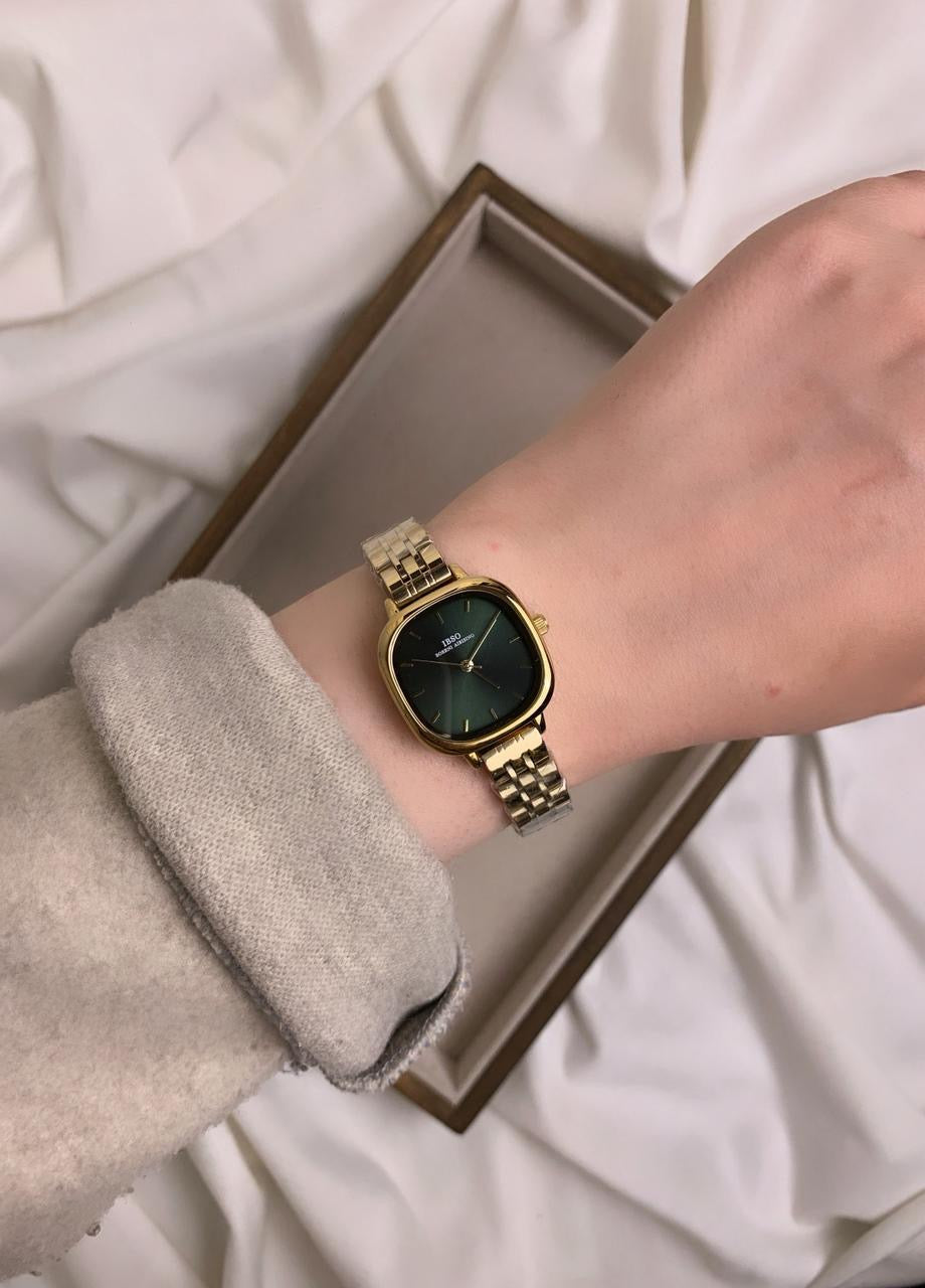 Ibso olive square watch original