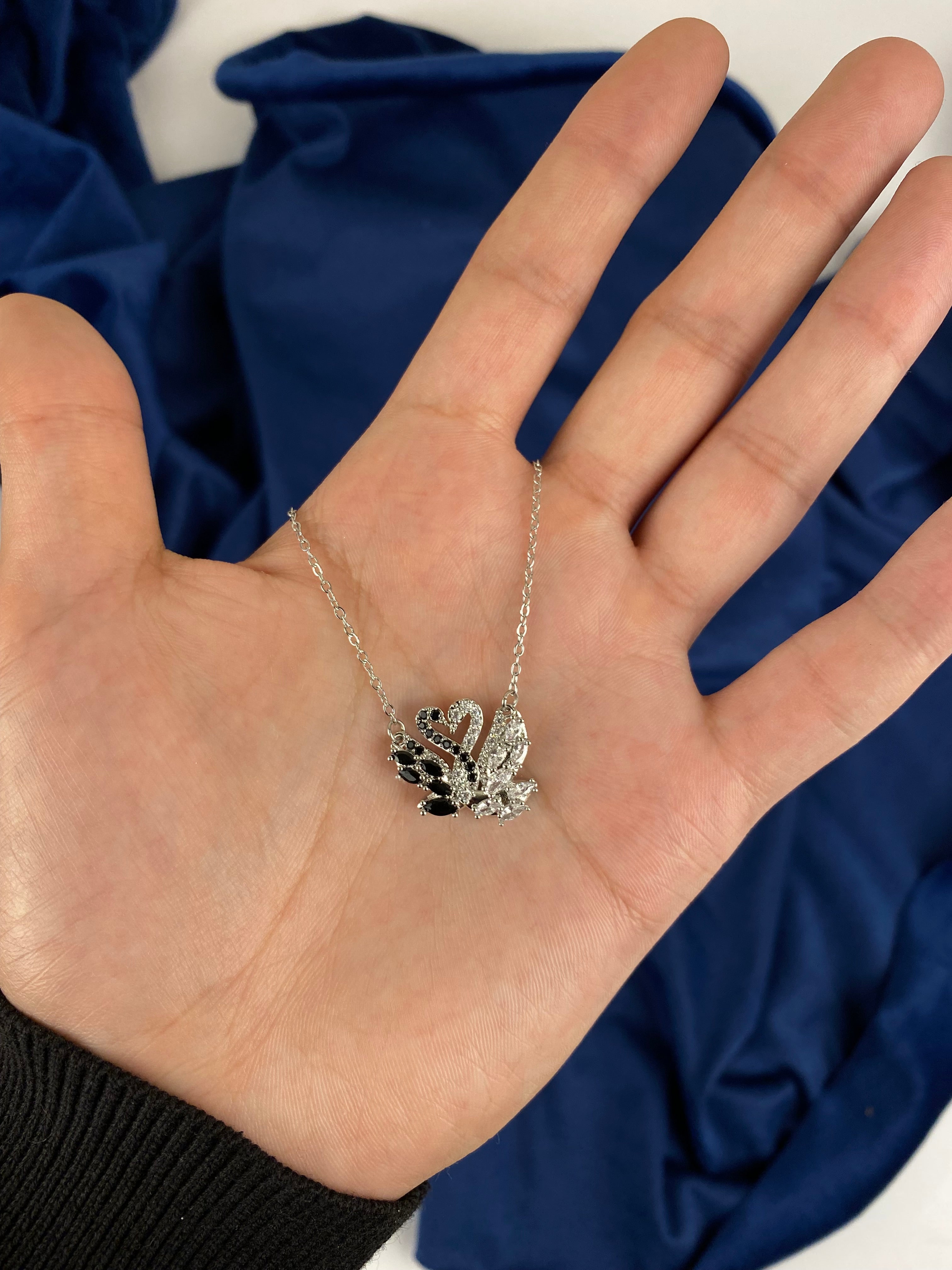 Swan necklace