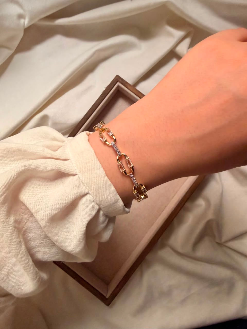 Baguette Crystal bracelet