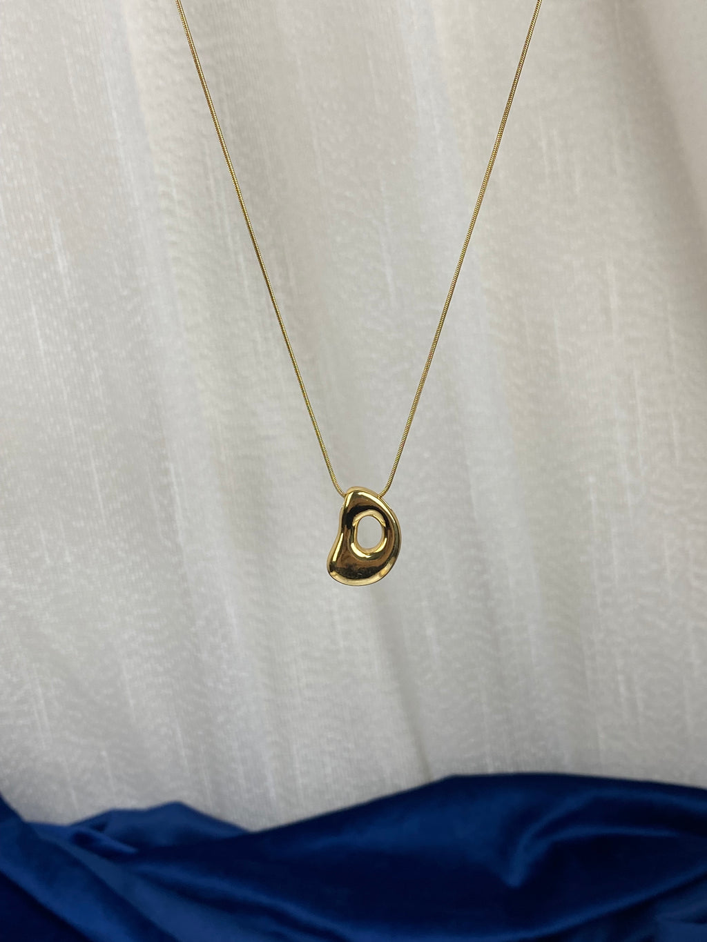 Gold bubble Necklace