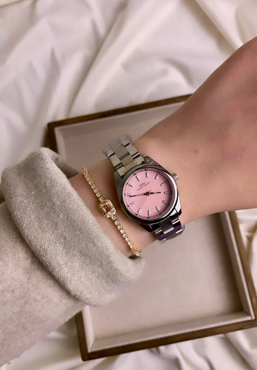 Round Dial ibso watch