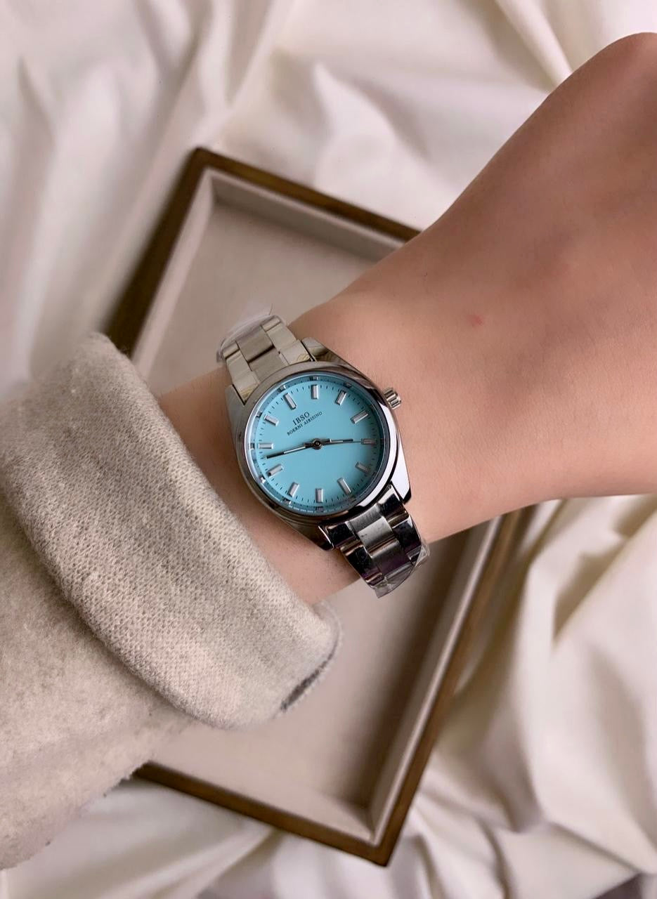 Round Dial ibso watch