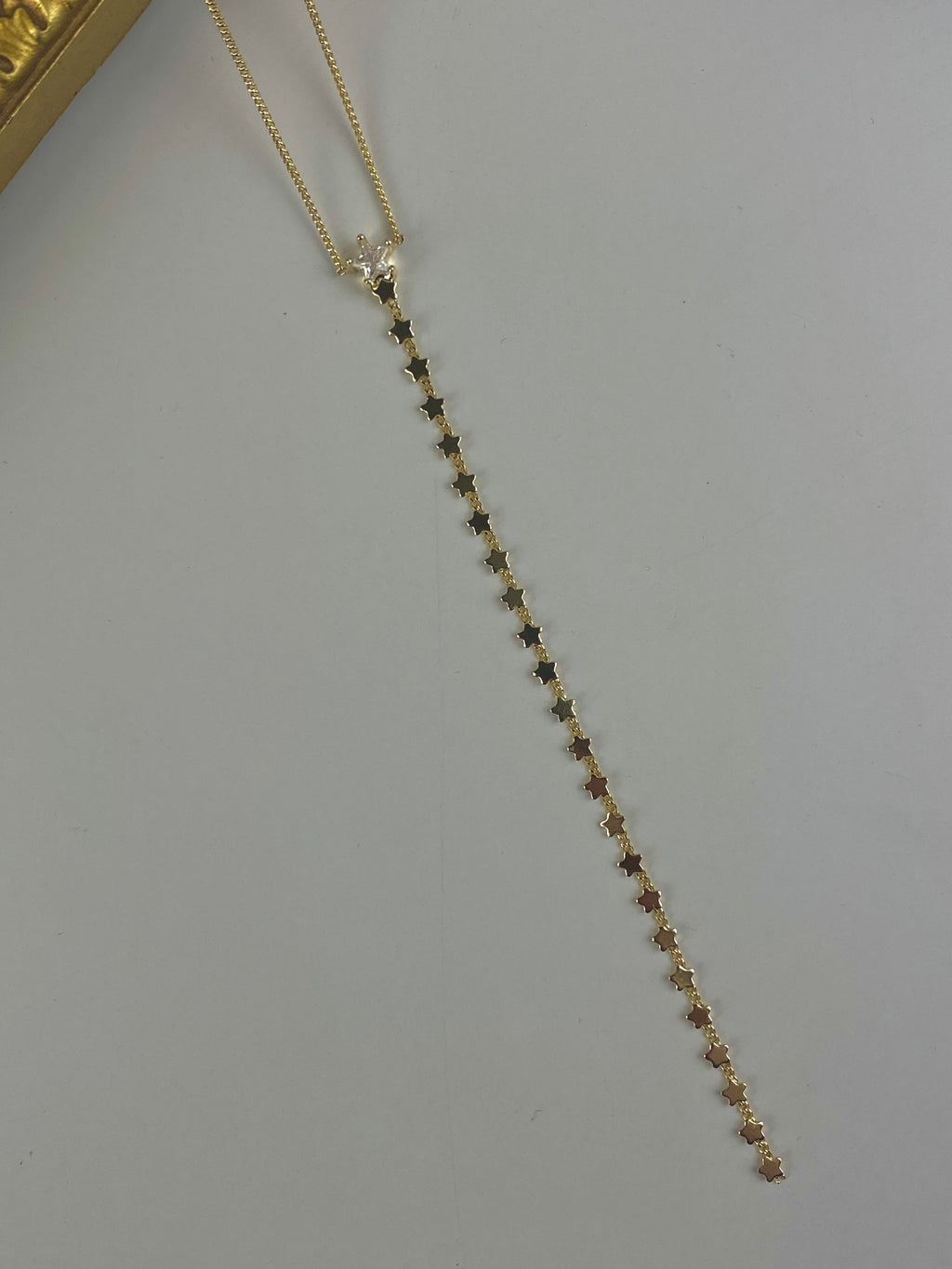 Stars drop necklace