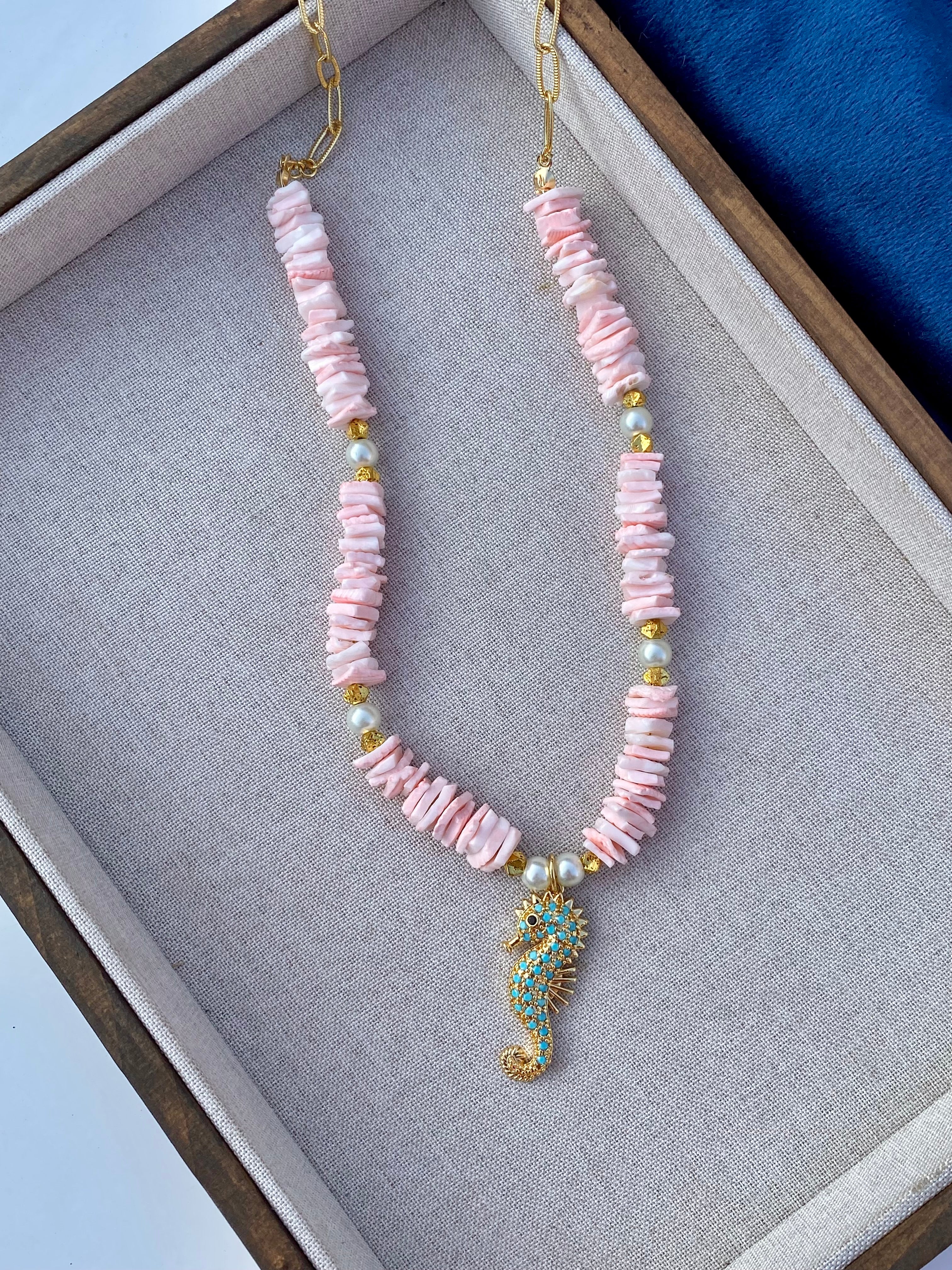 Sea animal rope necklace