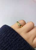 Pinky heart ring