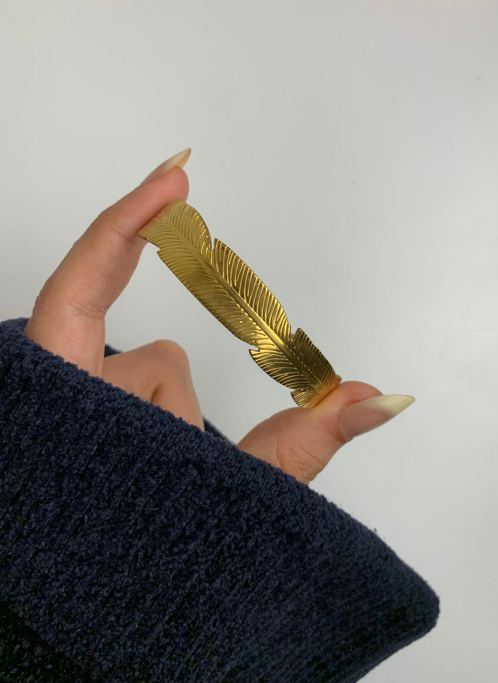 Feather Gold bracelet