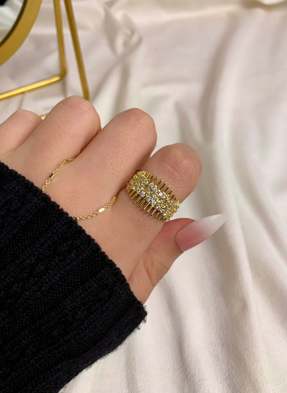 Sparkle Edge Ring