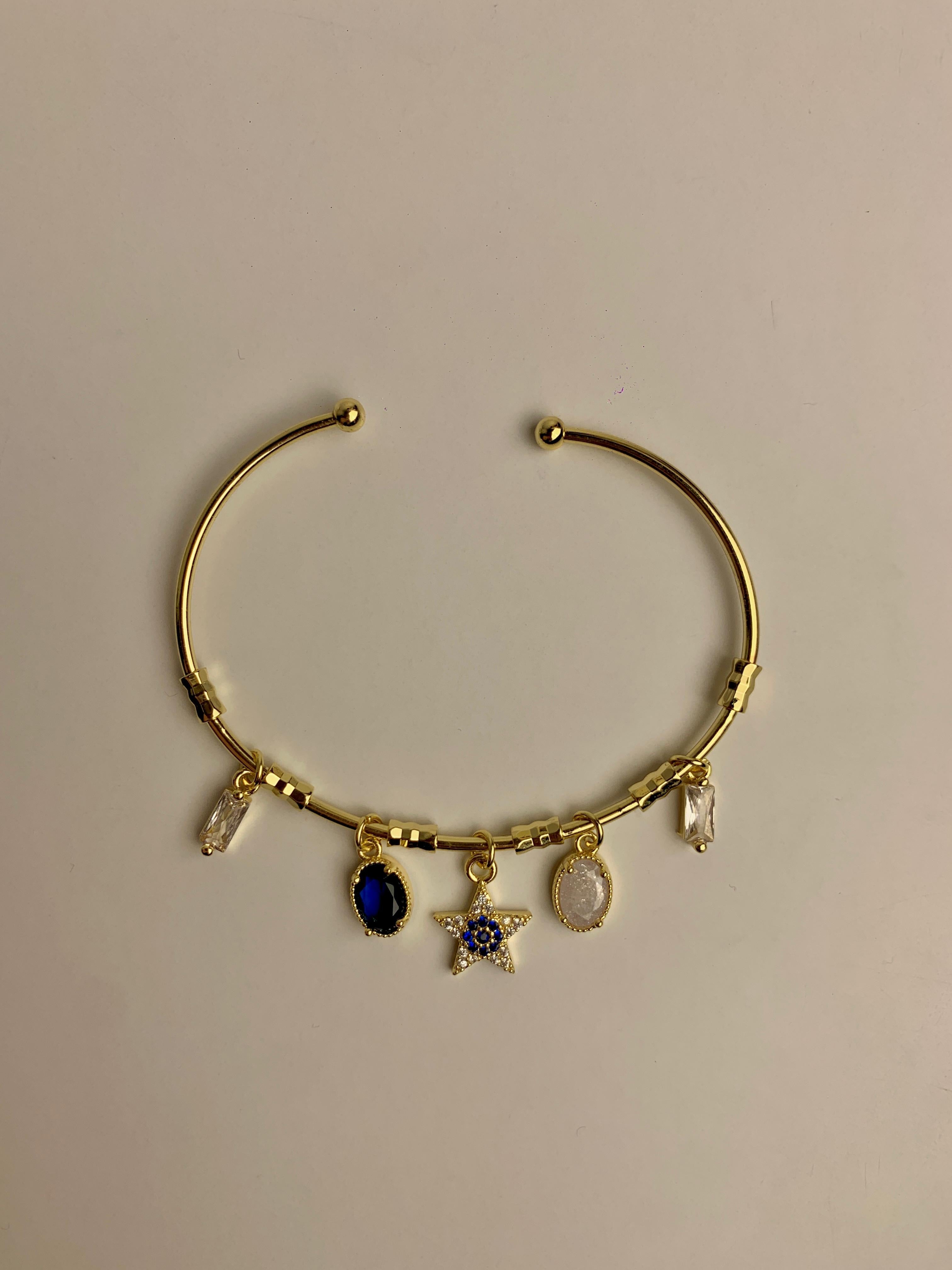 Charm Gold Bracelet