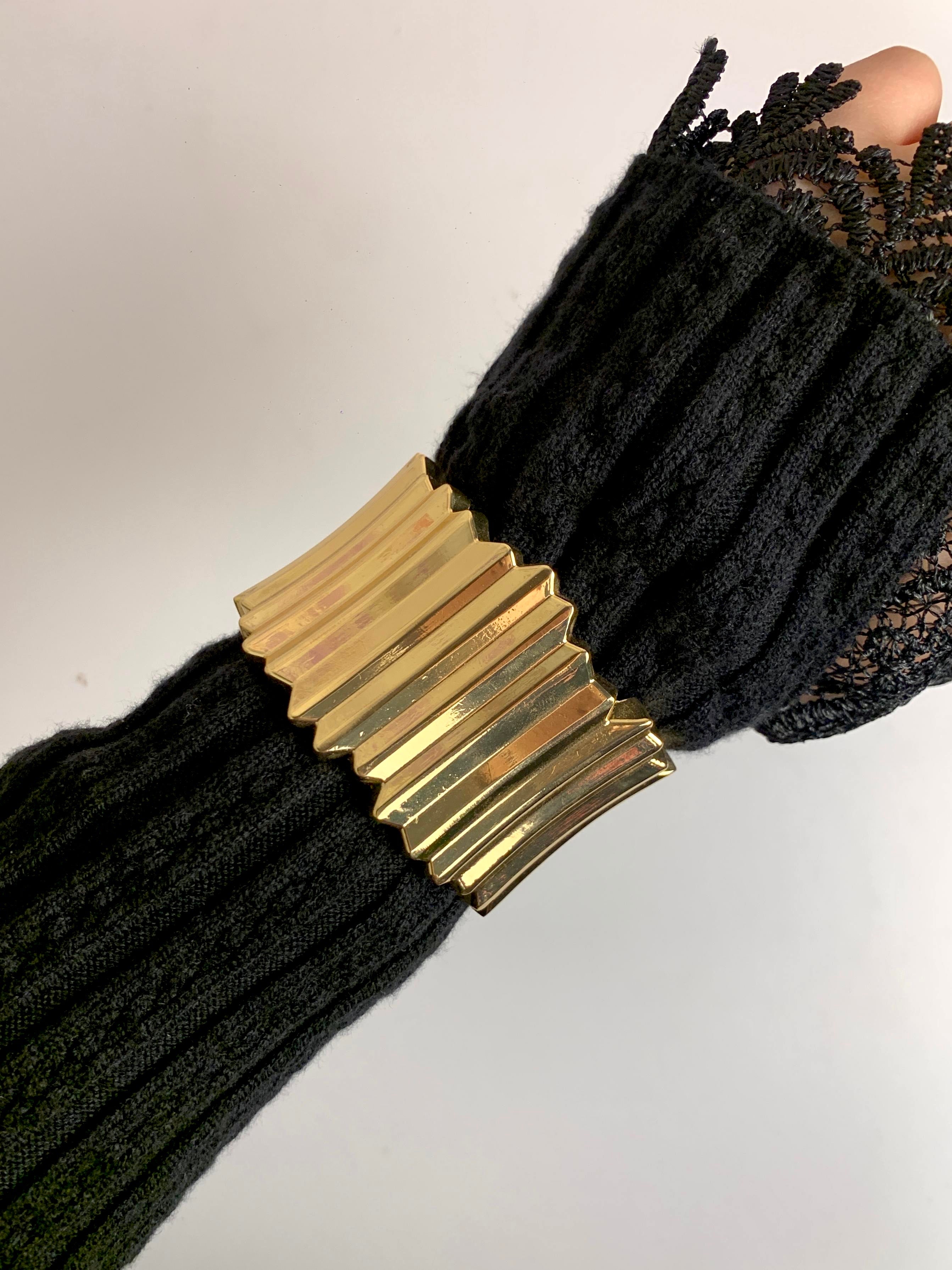 gold bone chunky bangle