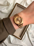 Ibso rose gold circular original