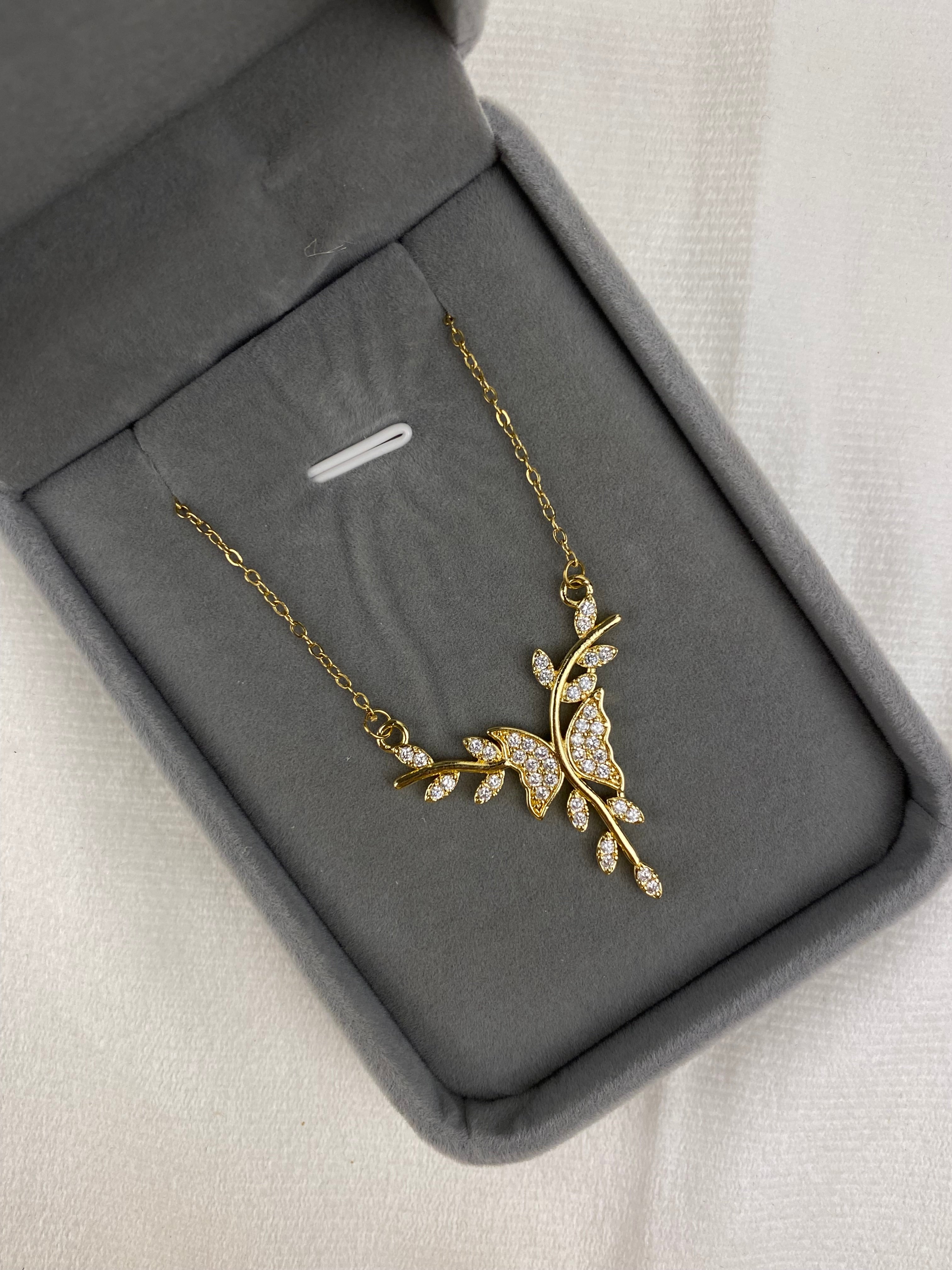 butterfly necklace