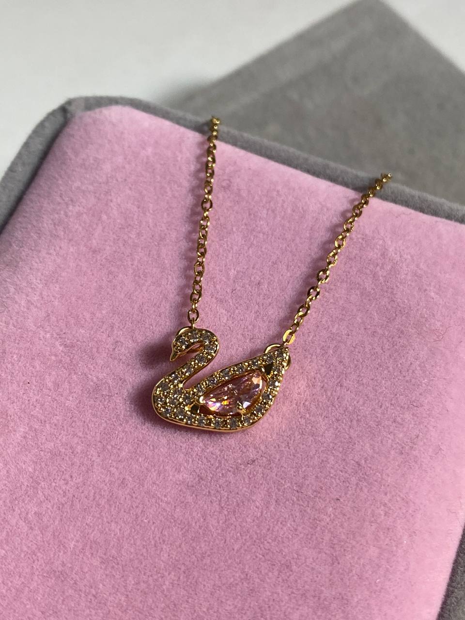 Swarovski Swan necklace