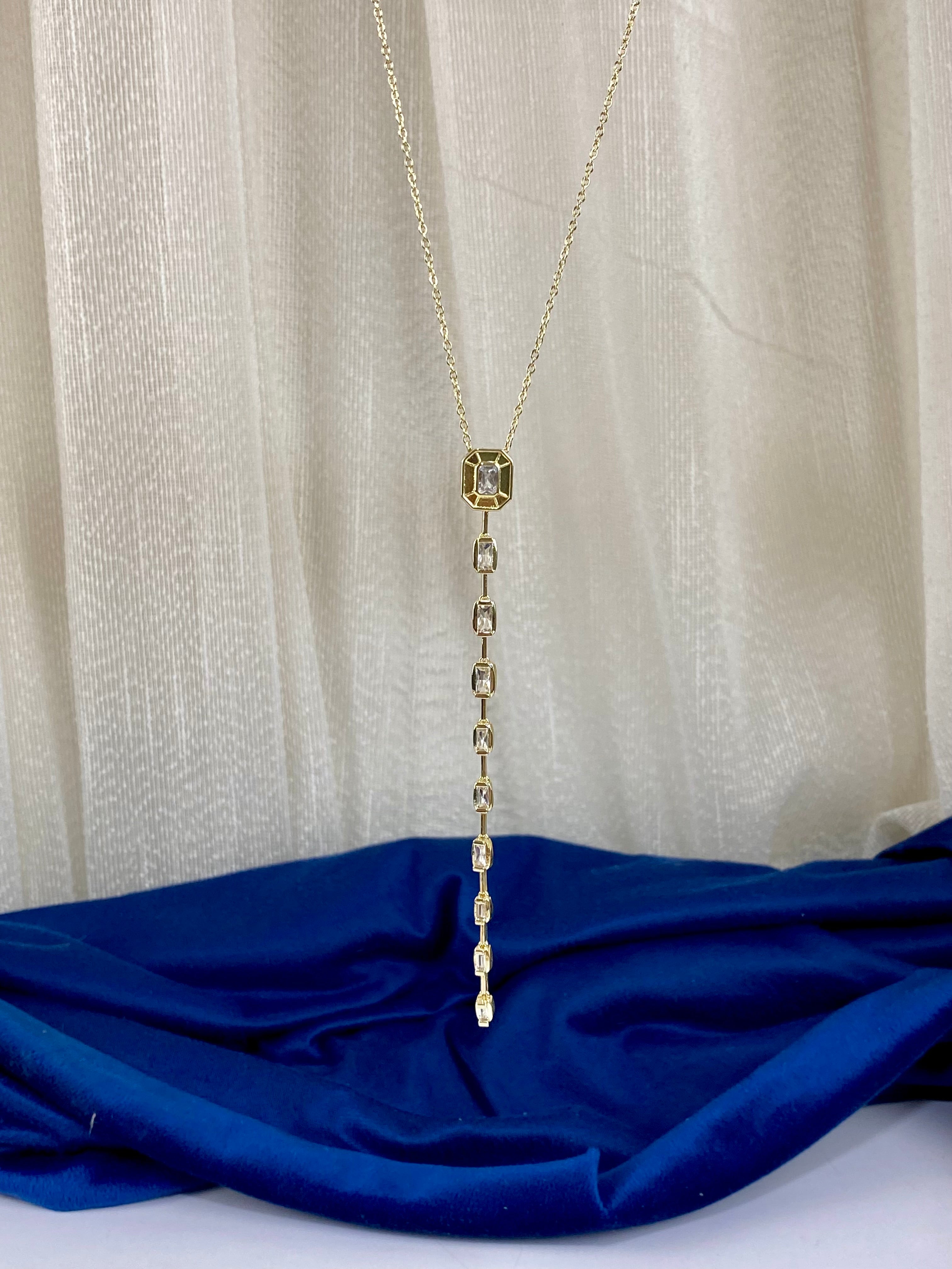 Crystal Lariat drop