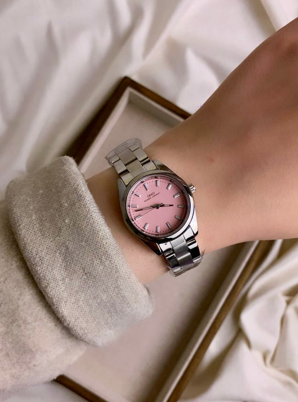 Round Dial ibso watch