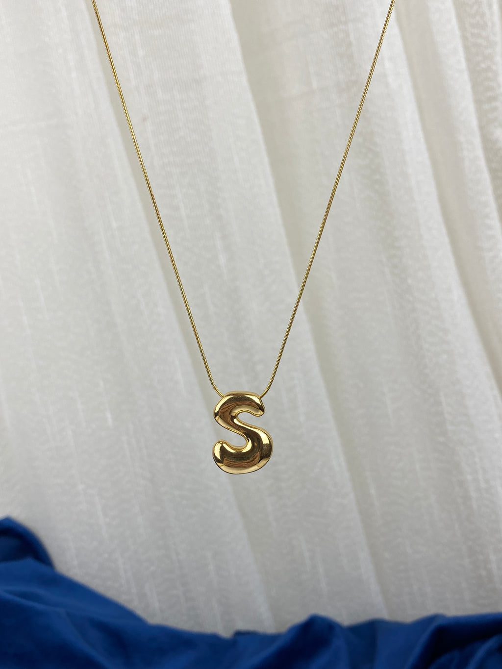 Gold bubble Necklace