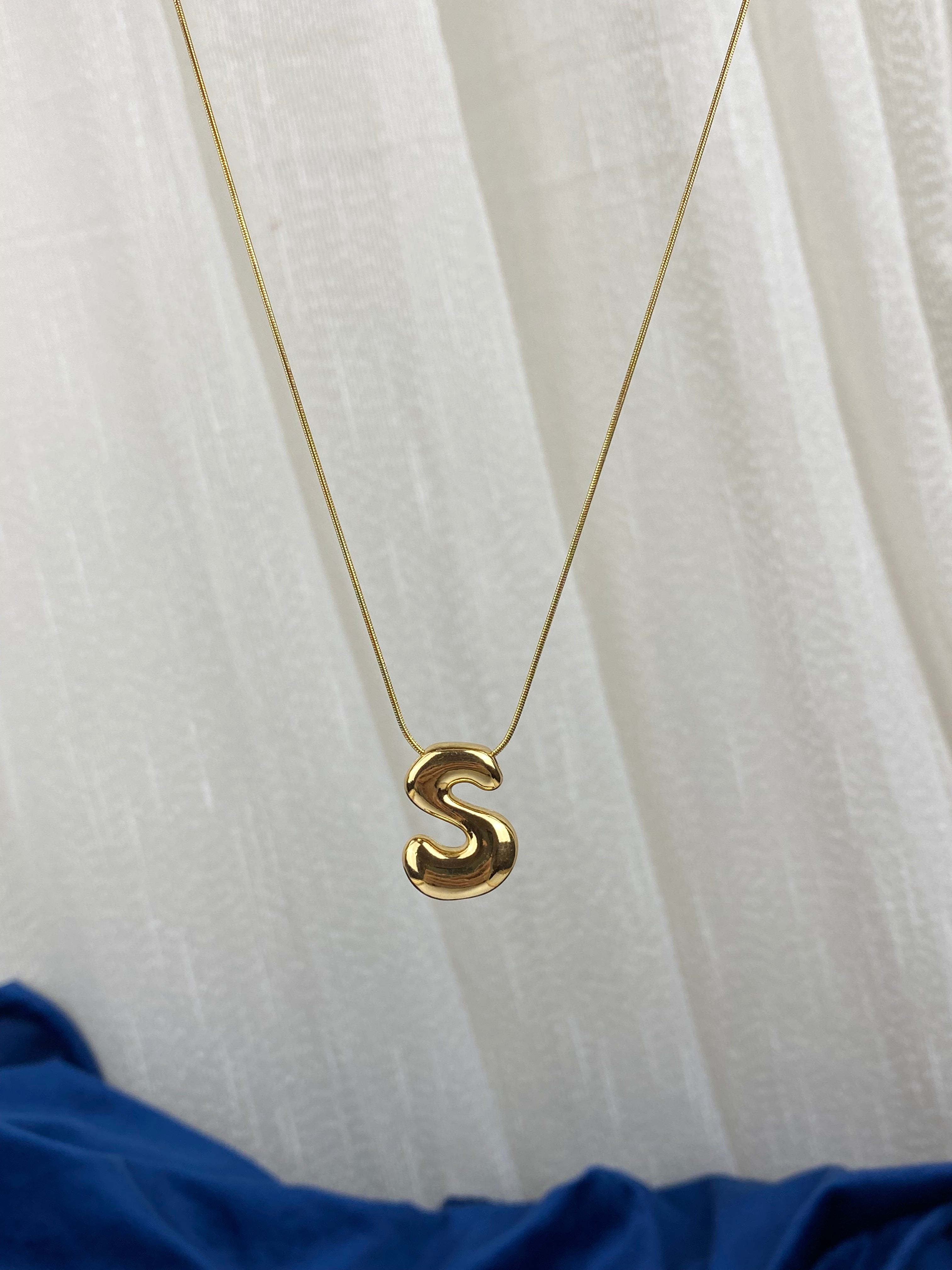 Gold bubble Necklace