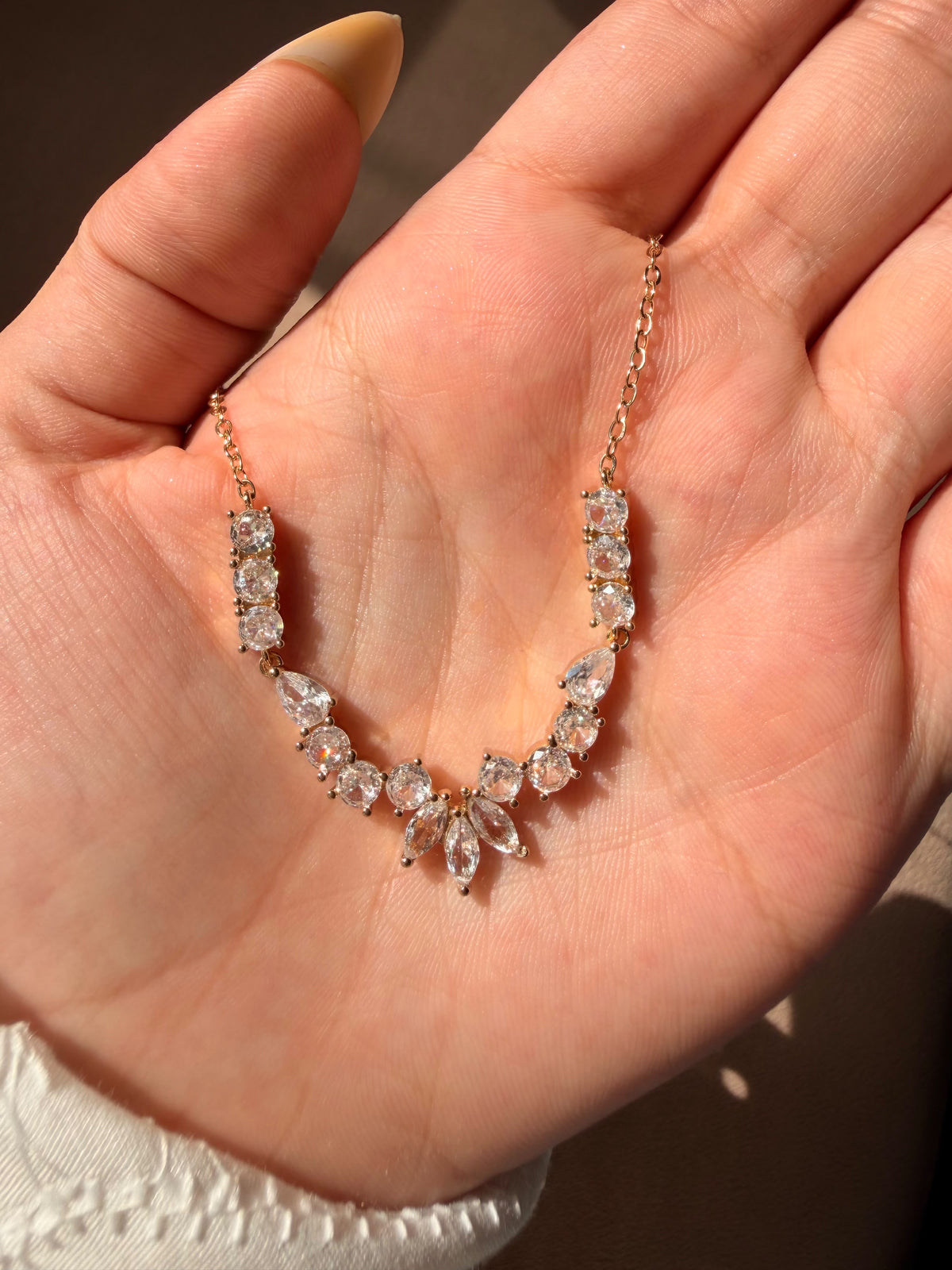 Crystal Bloom necklace