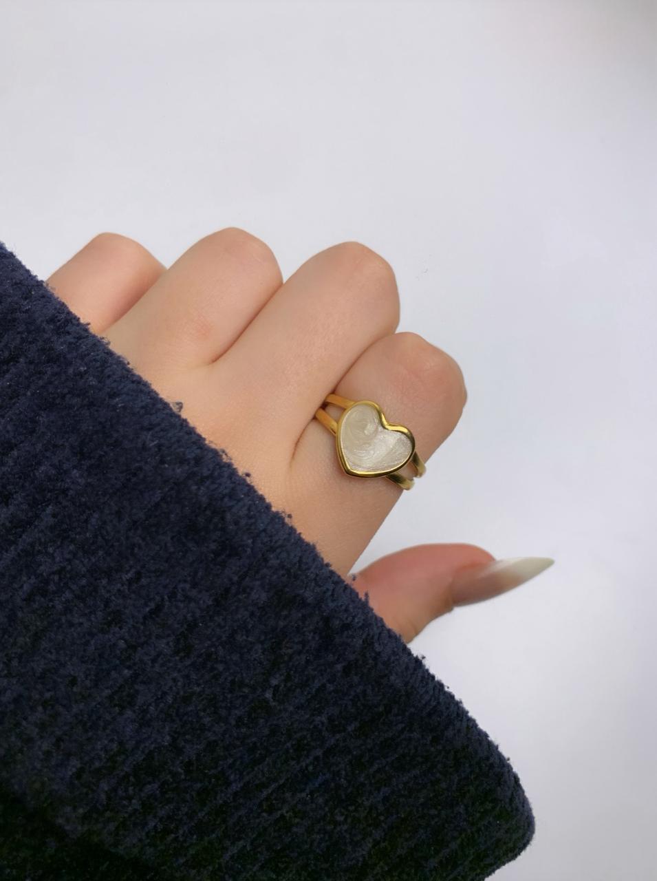 Gold Heart Ring