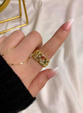 Colorful Glam Ring