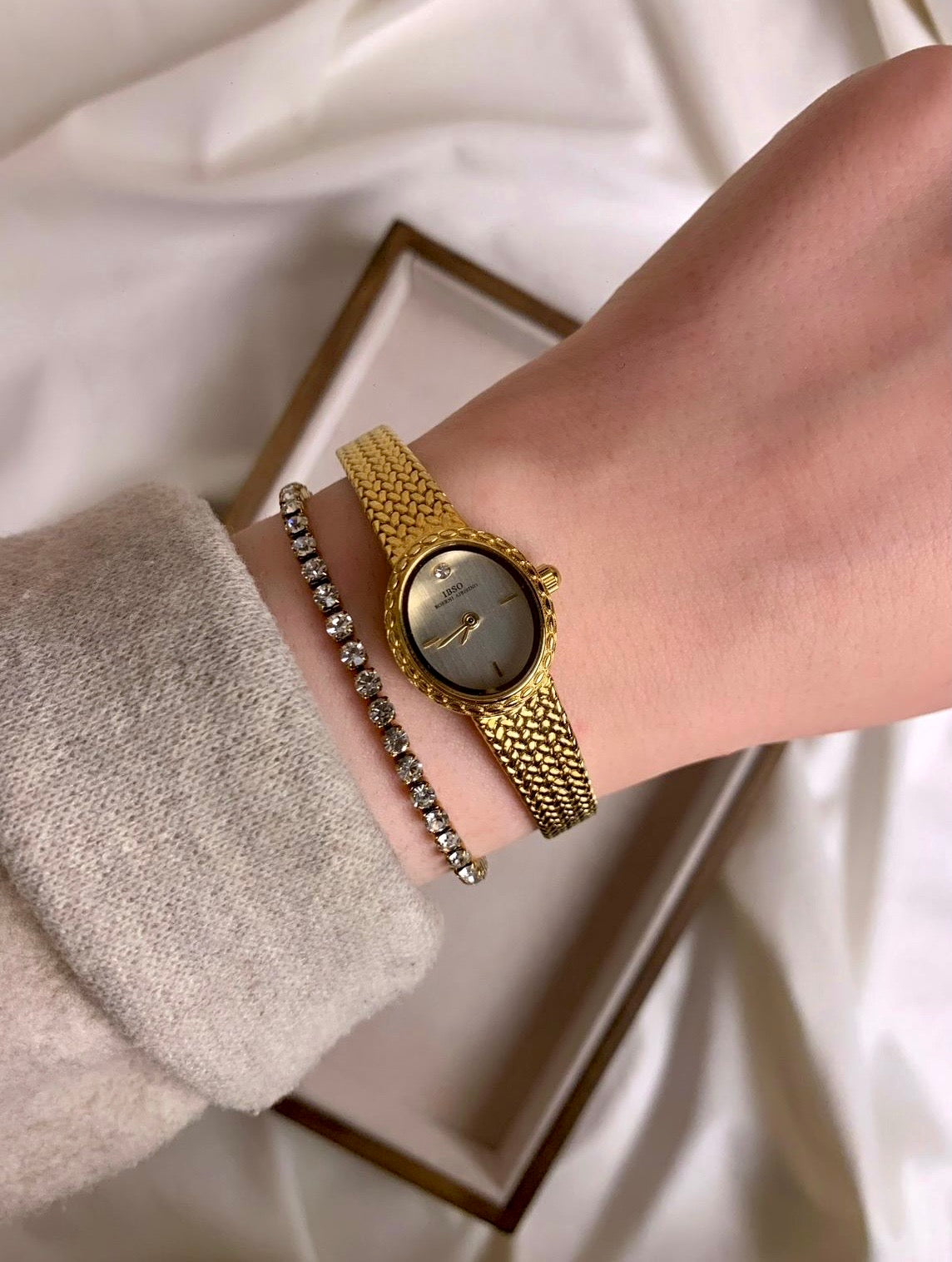 Tennis Gold bracelet