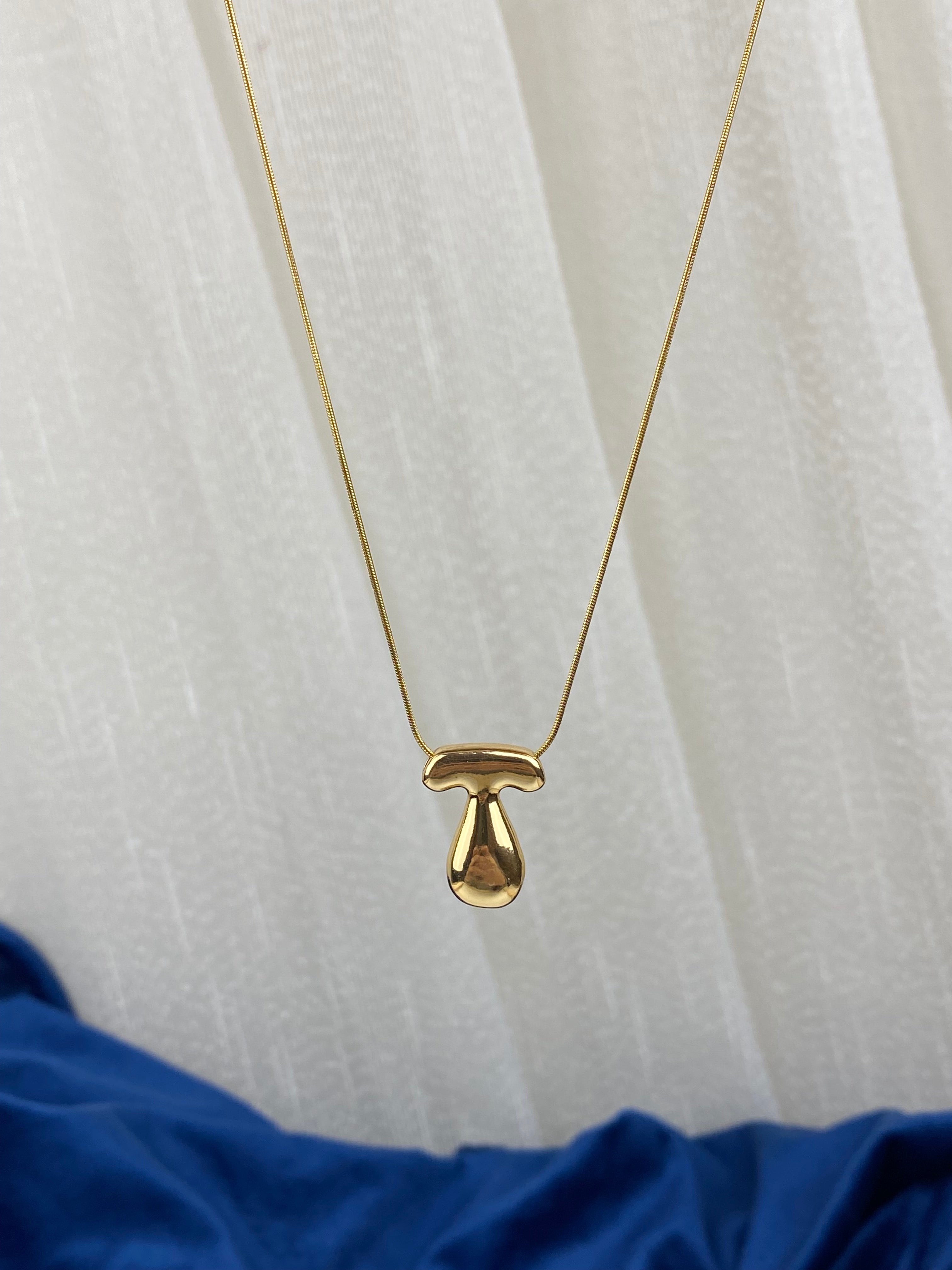 Gold bubble Necklace