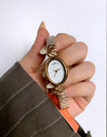 Oval Watch Rose Gold