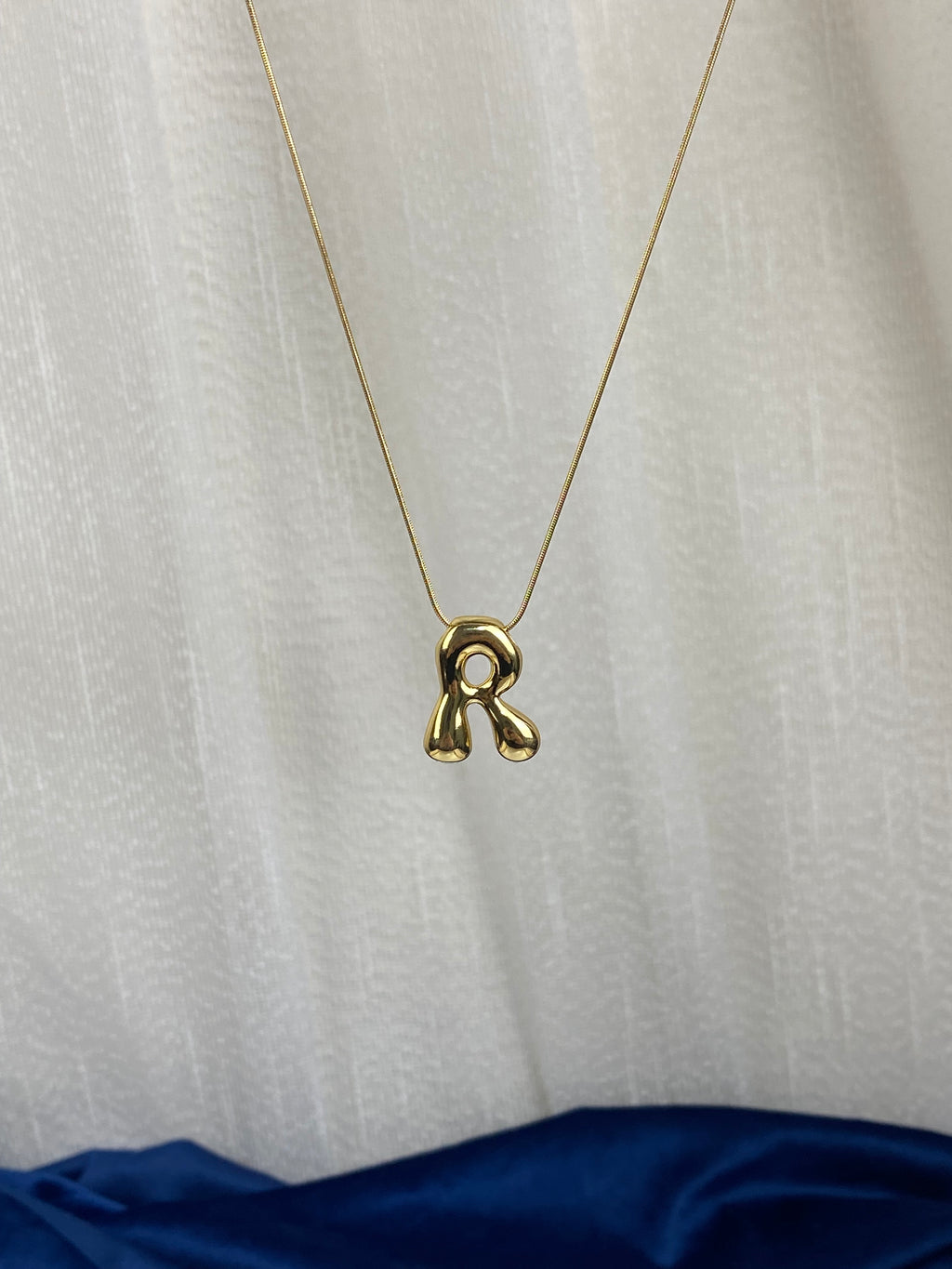 Gold bubble Necklace